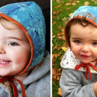 Three little bonnets (with tutorial)