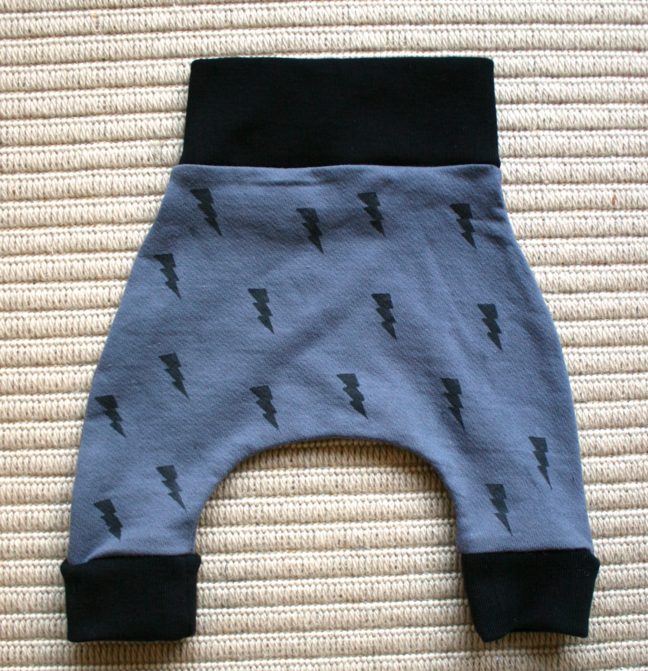 This way up: new baby harem pants – Made by Toya