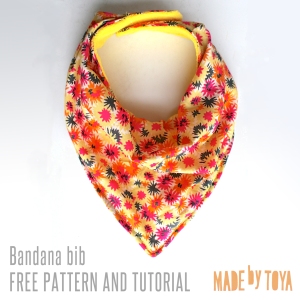 bandana bib free pattern