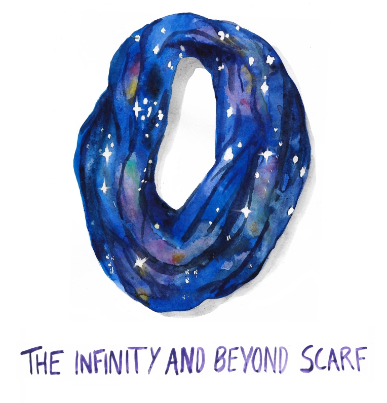 diy galaxy print infinity scarf tutorial
