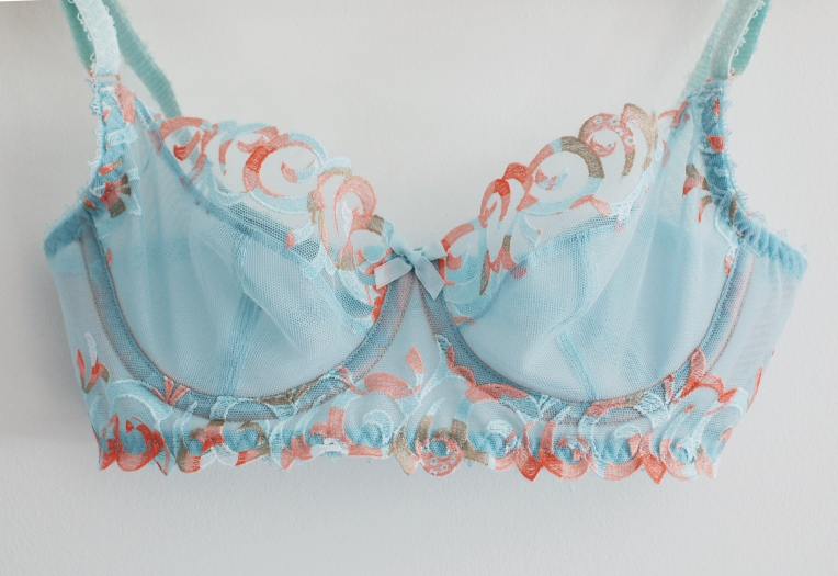 Harriet bra by cloth habit in embroidered tulle